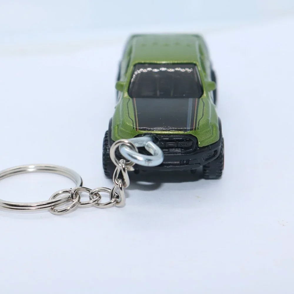 Hot Wheels 2019 Ford Raptor Truck custom keychain 1/64 scale
